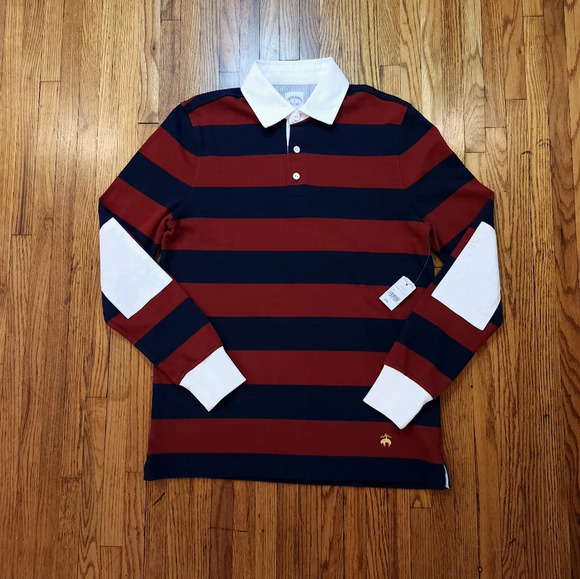 Brooks Brothers Other - Brooks Brothers Men's Classic Rugby Shirt Size Small NEW Long Sleeve